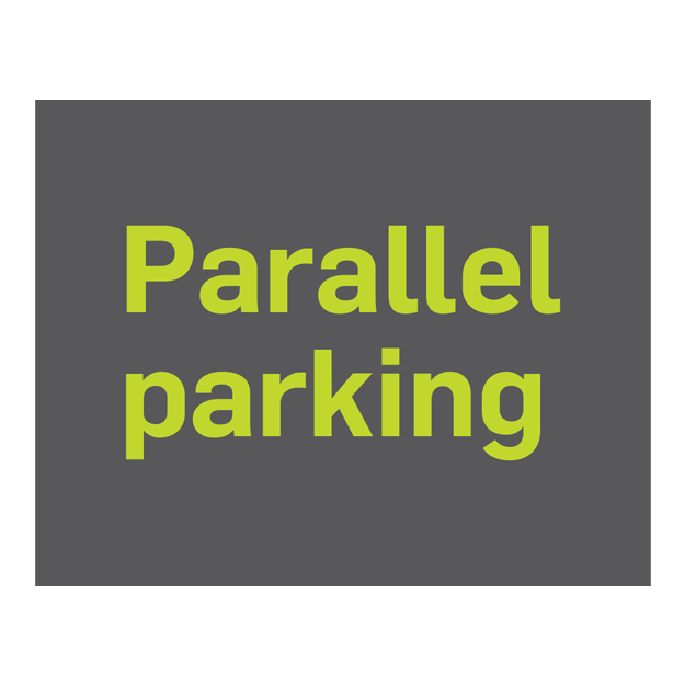 Parallel Parking Sign - Green