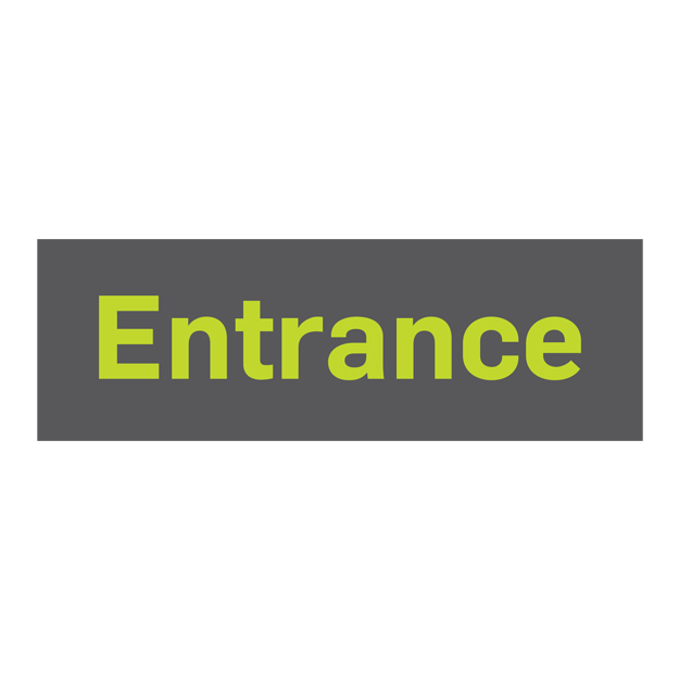 Entrance Parking Sign - Green